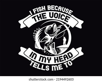 Fishing t-shirt design vector file