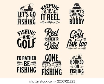 Fishing t-shirt design  vector file