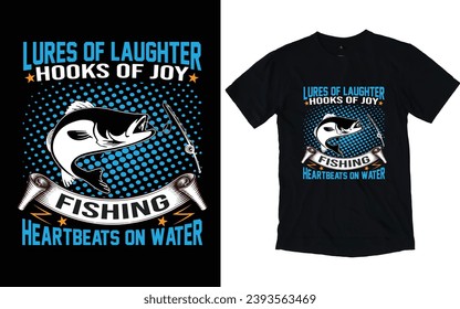 FISHING T-SHIRT DESIGN VECTOR FILE