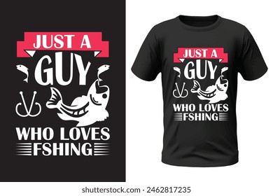 Fishing t-shirt design and vector file