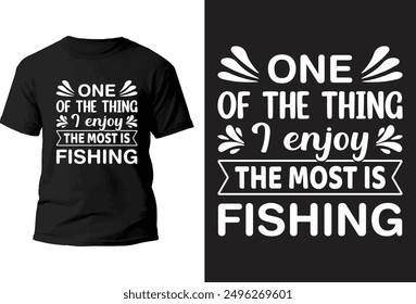 Fishing T-Shirt design vector file