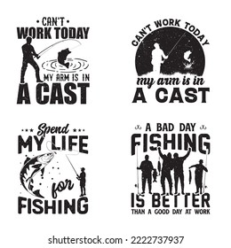 
Fishing t-shirt design with vector graphics, Fishing t-shirt design bundle, SVG bundle. svg