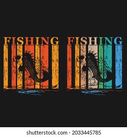Fishing -  fishing t-shirt design, fishing vector, logo, label t-shirt.