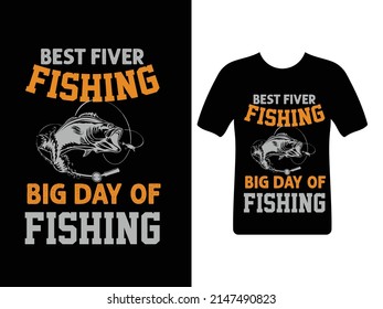 fishing t-shirt design vector. Design T-shirt Only Dead Fish Go With The Flow With Fish And Hand-Written Fonts. Hand Lettering  Calligraphy Design.