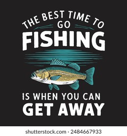 Fishing T-Shirt Design Vector
Fishing t shirt design, vector fishing t shirt