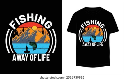 Fishing T-Shirt Design Vector Fishing t shirt design, vector fishing t shirt , graphic designs, fish man , Modern fishing t-shirt design