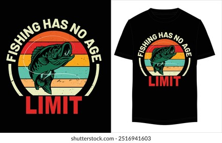 Fishing T-Shirt Design Vector Fishing t shirt design, vector fishing t shirt , graphic designs, fish man , Modern fishing t-shirt design