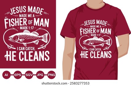 Fishing t-shirt design | Vector T shirt Design 2025