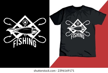 fishing tshirt design and  vectors filles 