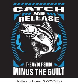 Fishing t-shirt design, vintage fishing t-shirt 