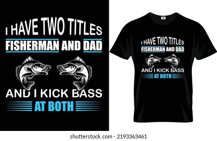 Fishing T-shirt Design For Your POD Business.