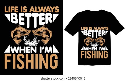 Fishing T-shirt design,New Fish T shirt Design