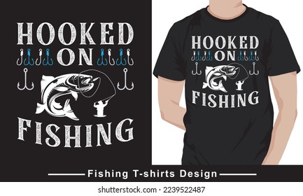 Fishing T-Shirt Gift Men's Funny Fishing t shirts design.