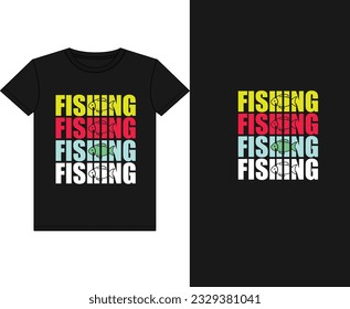 fishing tshirt vector design graphics 