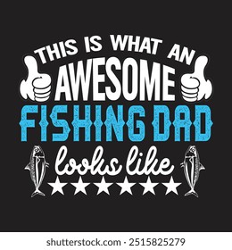 Fishing T-shirt Vector Design Illustration