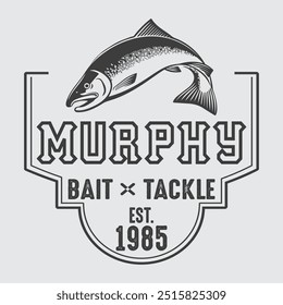 Fishing T-shirt Vector Design Illustration