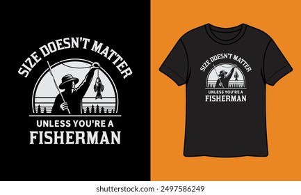 Fishing T-shirt,T-shirt Design,Vintage fishing emblems, boat, Fishing labels, badges,vector illustration, Poster,Trendy T-shirt, Custom T-shirt