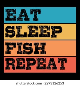 Fishing Typography T shirt Design