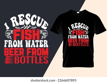 Fishing Typography T-shirt Design |Minimalist T-shirt Design