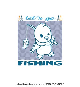 Fishing Typography T-Shirt Design Vector File