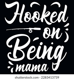 T-Shirt-Design für Fangtypografie, Vektordesign
