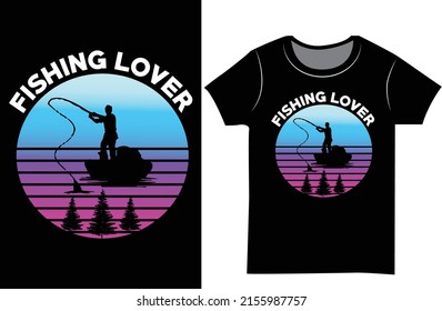 Fishing Typography T-Shirt Design. Fishing vintage t-shirt design. Fish gift shirt.


