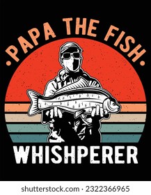 Fishing Typogrpahy vector t shirt design