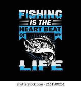 Fishing Unique T-shirt design graphic 