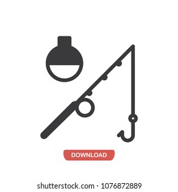 Fishing vector icon