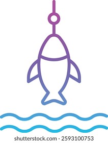 Fishing vector icon. Can be used for printing, mobile and web applications.