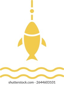 Fishing vector icon. Can be used for printing, mobile and web applications.