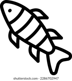 fishing Vector illustration on a transparent background. Premium quality symmbols. Thin line vector icons for concept and graphic design.