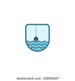 Fishing Vector Logo Design Element