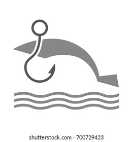 Fishing vector minimal sign