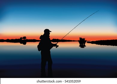 Download Fisherman Silhouette Images, Stock Photos & Vectors ...