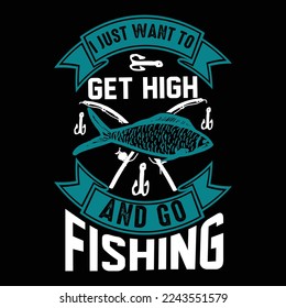 Fishing   vector T shirt Design .