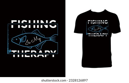 Fishing Vector T Shirt Design.  
