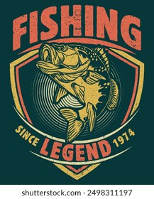 Vector de pesca, camiseta de pesca, eps, diseño de Vector, camiseta de pesca con mosca, aventura, club de pesca, Vector de pescado, moda, póster, estilo, ilustración, vintage, fondo, impresión, arte, gráfico, Vector, 