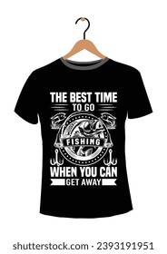 Fishing vector and T-shirt Design.