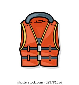 Fishing vest doodle