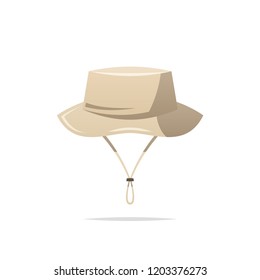 Fishing vest vector isolated