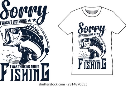 Fishing vintage emblem T-Shirt design vector illustration files. fishing t shirt design with fishing rod , fish, fisherman, fishing-boat, fish vector, typography, Vector graphic, FISHING net.