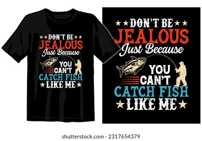 Fishing vintage t shirt design vector, vintage fishing t shirt set graphic illustration
