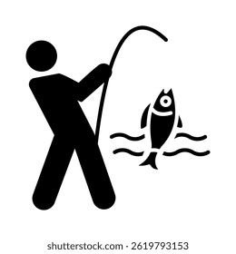 Elemento de ícone Fishingtrip para design