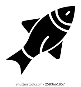 Fishs Vector Glyph Icon Vector Design