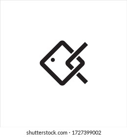 Diseño de caja de letras en forma de pescado para el logotipo del restaurante
