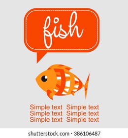 fish.Vector Illustration