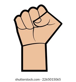 Fist bump icon The concept of power and conflict, competition, Team work, partnership, friendship, struggle. hands clenched fist punching or hitting. Two male hands Bro fist power bump gesture raised.