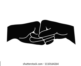 307 Knuckle bump Stock Vectors, Images & Vector Art | Shutterstock