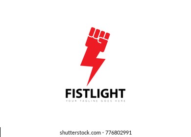 fist concept logo, icon, symbol, design template